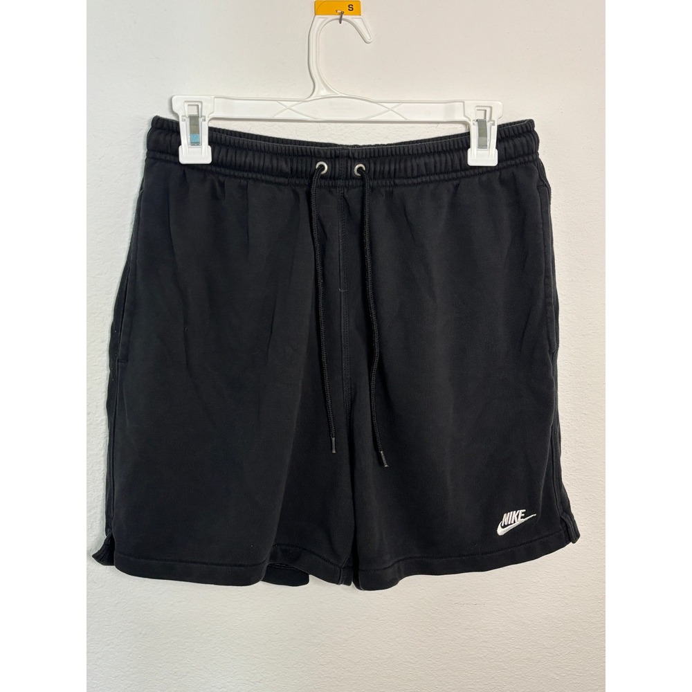 Nike Sportswear Club Fleece Shorts Mens Small Black French Terry BV2772-010